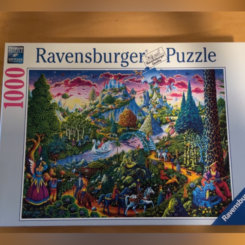 RARE 1000 piece fantastic journey ravensburger puzzle